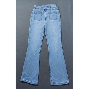 Outerknown Jeans Women's 29 X  32"  Paramour Flare Organic Cotton Made in USA